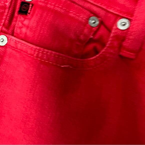 AG Adriano Goldschmied Skinny Red The Stilt Jeans 25 - Picture 10 of 11